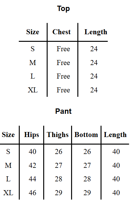 Aurora Flame Co-Ord Set