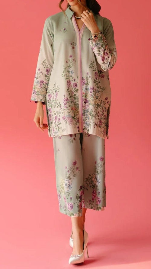 Blush Meadow Blended Cotton Rayon Co-Ord Set