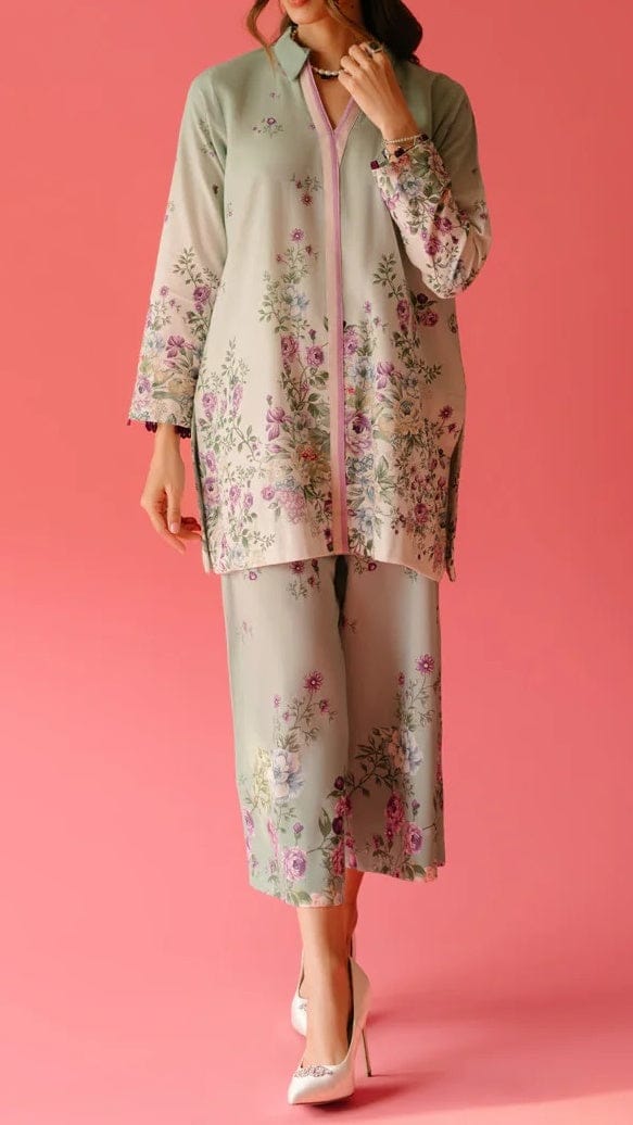 Blush Meadow Blended Cotton Rayon Co-Ord Set
