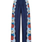 Regal Bloom Roman Silk Blend Kaftan Co-Ord Set