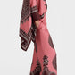 Dusky Rose Roman Silk Blend Co-Ord Set