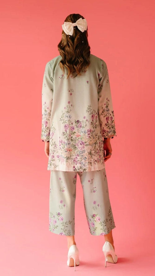 Blush Meadow Blended Cotton Rayon Co-Ord Set