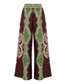 Baroque Bloom Roman Silk Blend Co-Ord Set