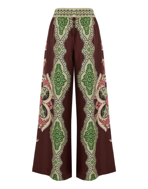 Baroque Bloom Roman Silk Blend Co-Ord Set