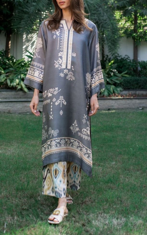 Noor-E-Grey with Pants