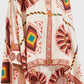 Terra Mosaic Roman Silk Blend Co-Ord Set
