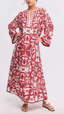 Mediterranean Silk Kaftan