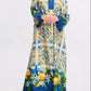 Luna Silk Blend Kaftan