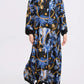 Midnight Luxe Silk Kaftan