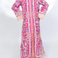 Majestic Bloom silk Kaftan