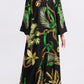 Regal Charm Silk Kaftan