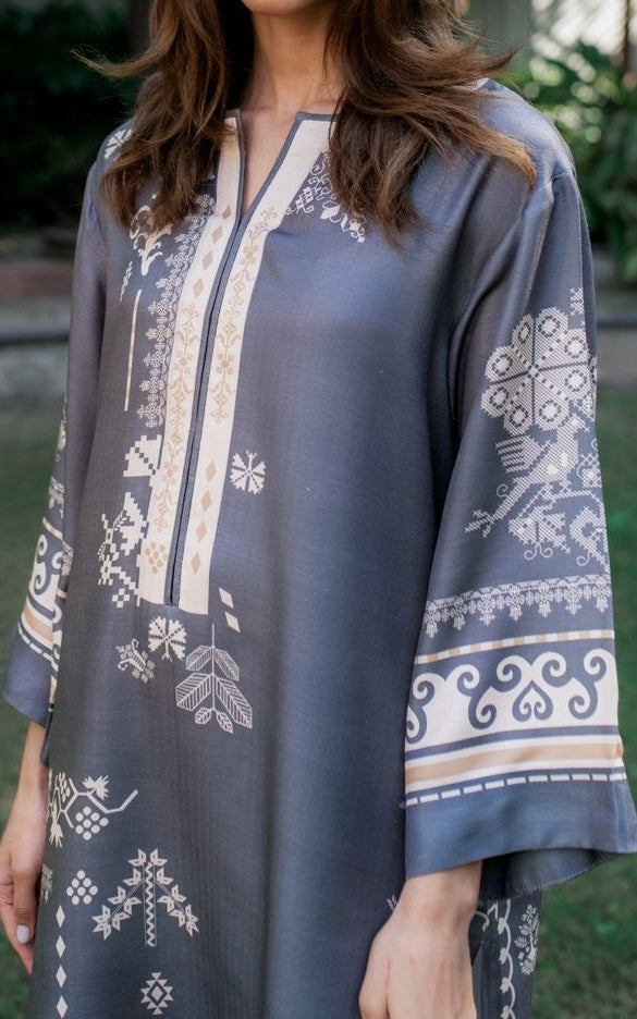 Noor-E-Grey with Pants