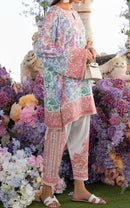 Pastel Garden Elegance – Soft Crepe Co-ord Set