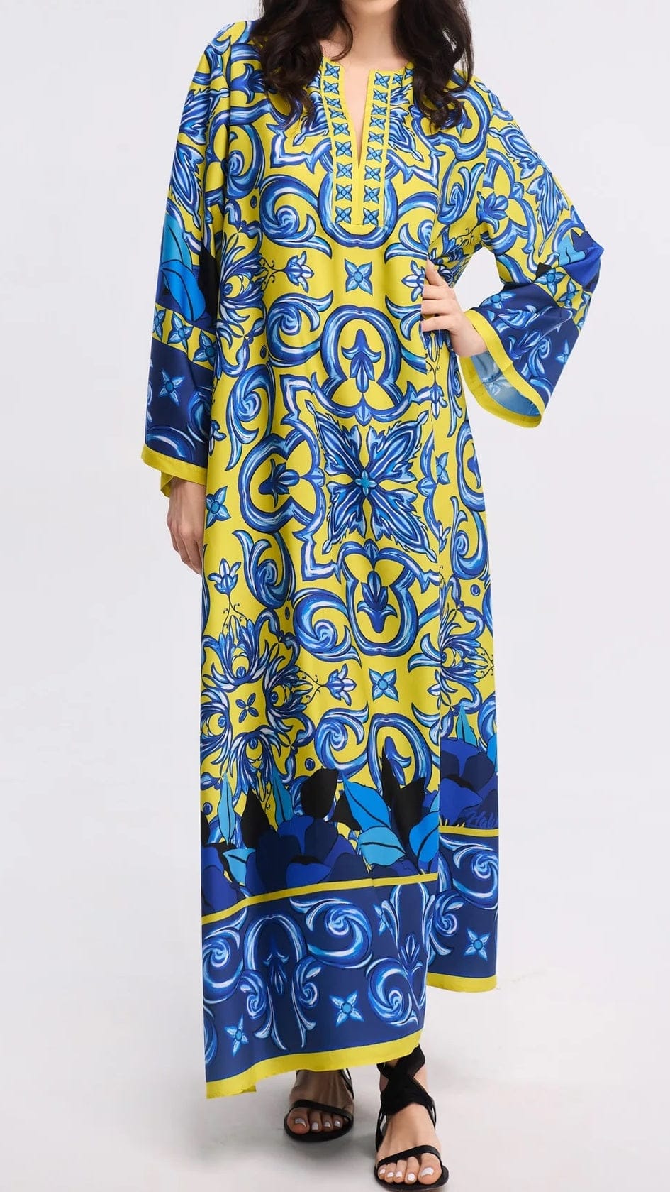 Majestic Mosaic Kaftan