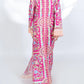 Majestic Bloom silk Kaftan