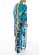 Ocean Breeze silk Kaftan