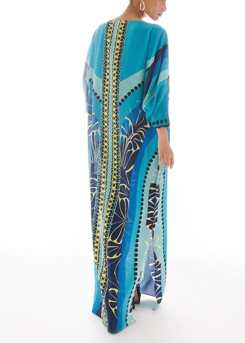 Ocean Breeze silk Kaftan