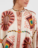 Terra Mosaic Roman Silk Blend Co-Ord Set