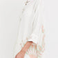 Ivory Grace Roman Silk Blend Top