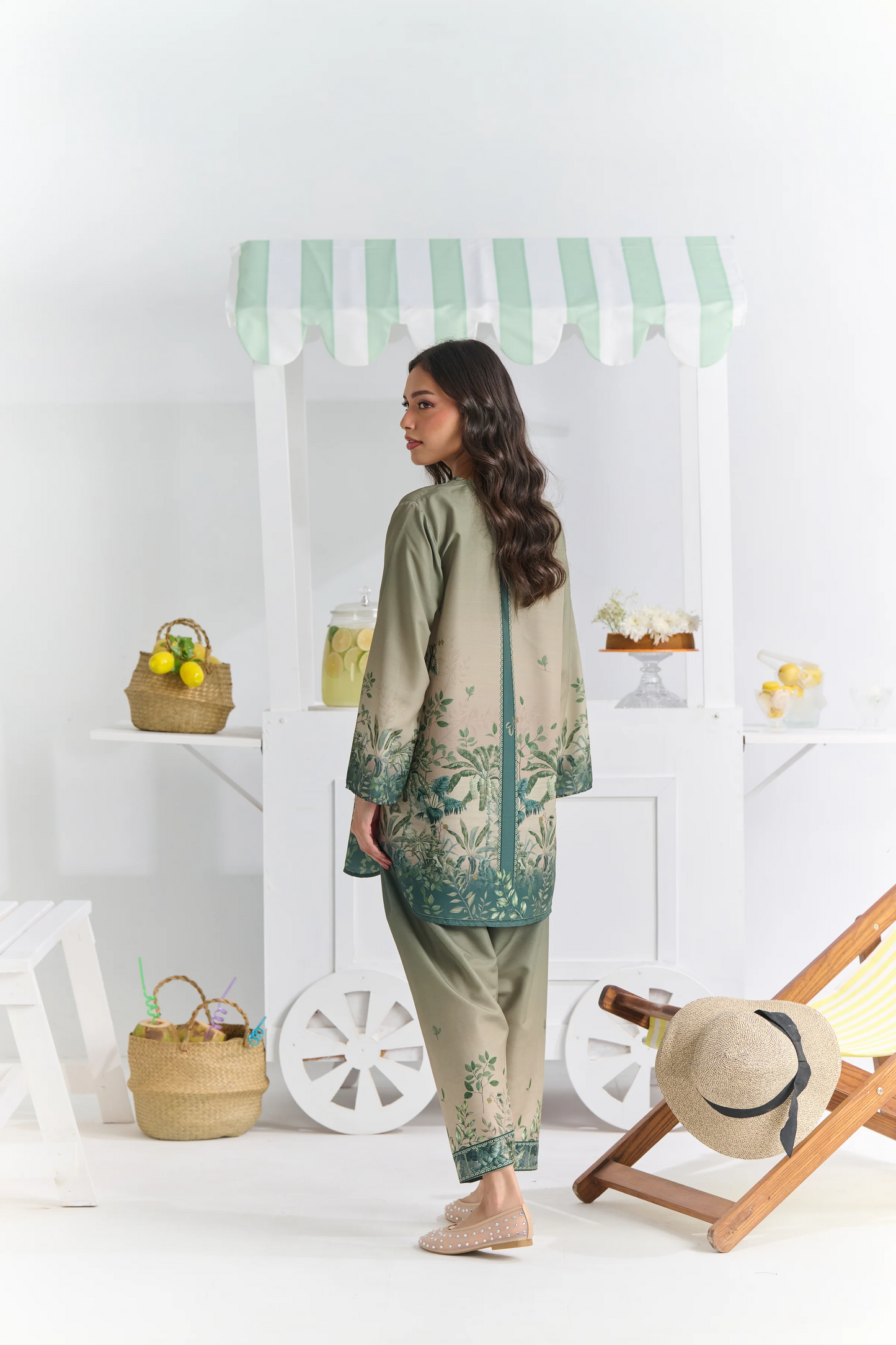 Olive Meadow Co-Ord Set