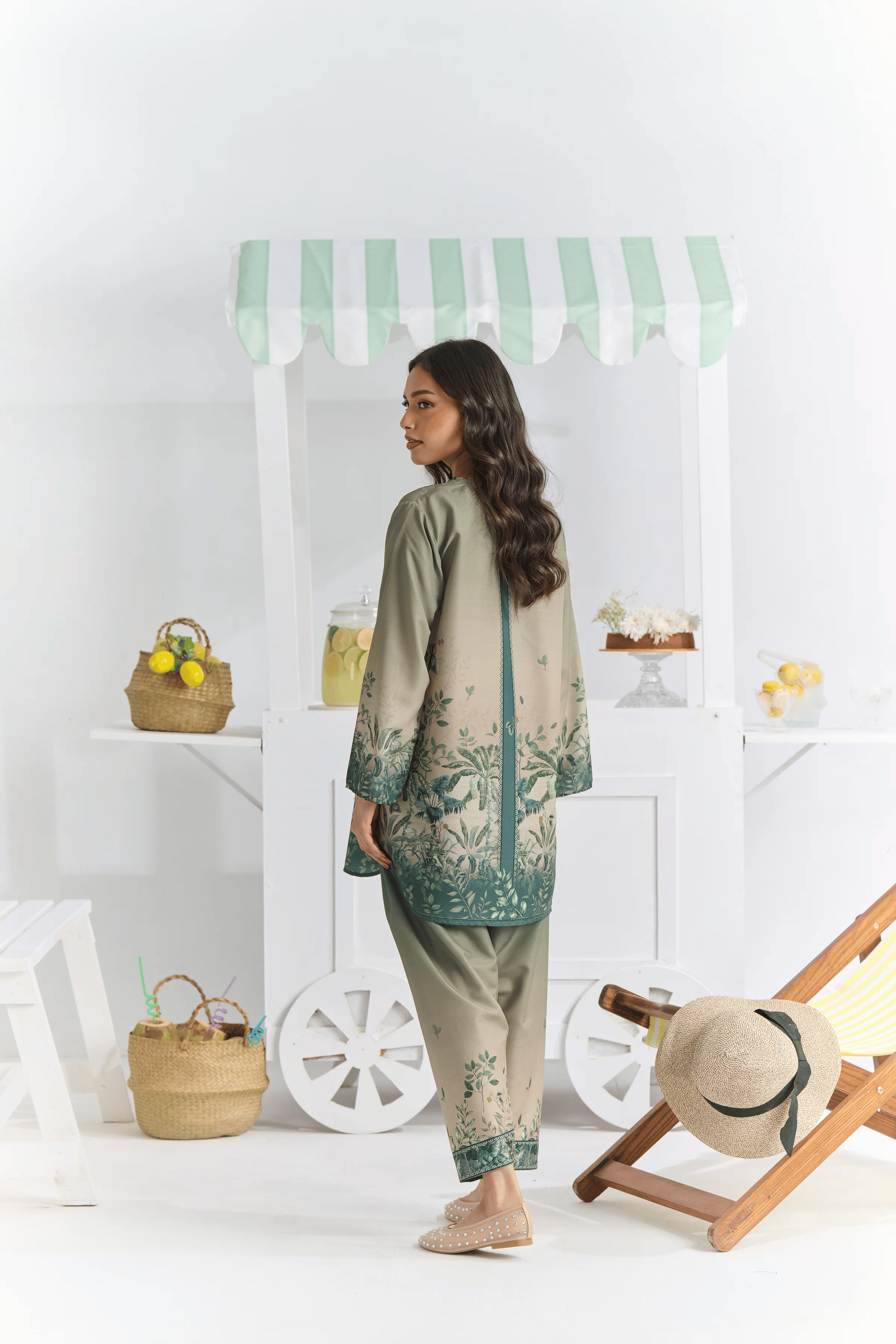 Olive Meadow Co-Ord Set