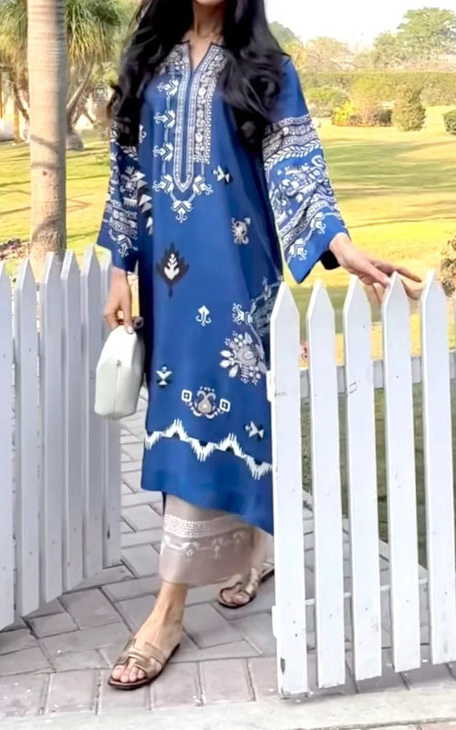 Azraq Grace Kaftan Set