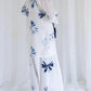 Ethereal Indigo Superior Cotton Blend Co-Ord Set