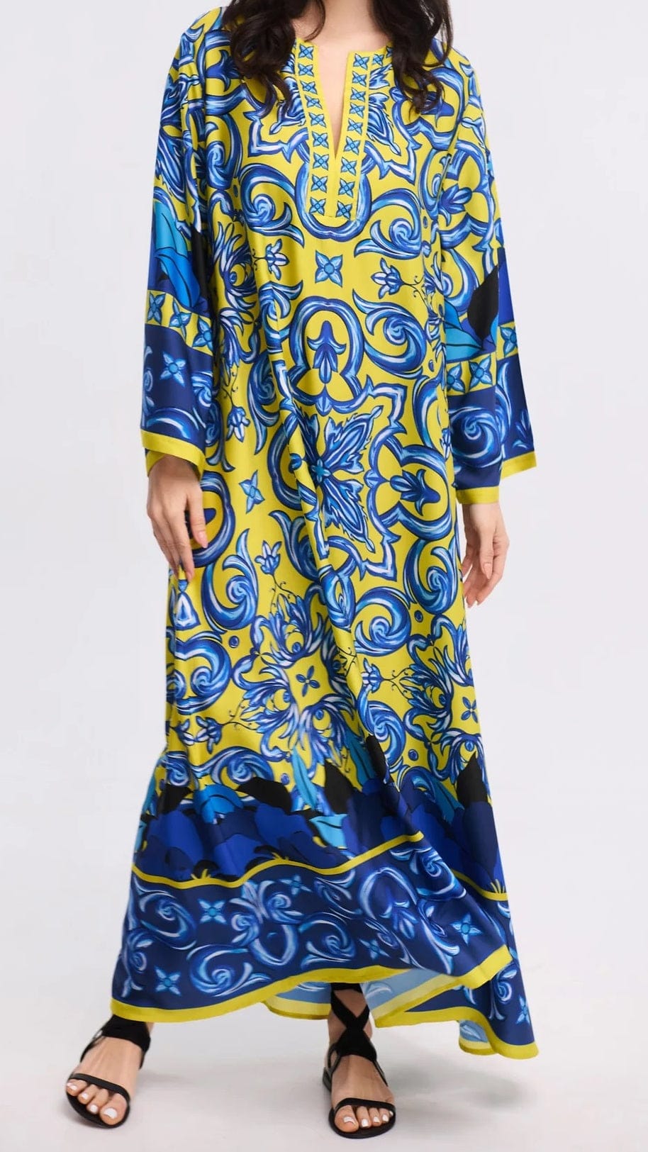 Majestic Mosaic Kaftan