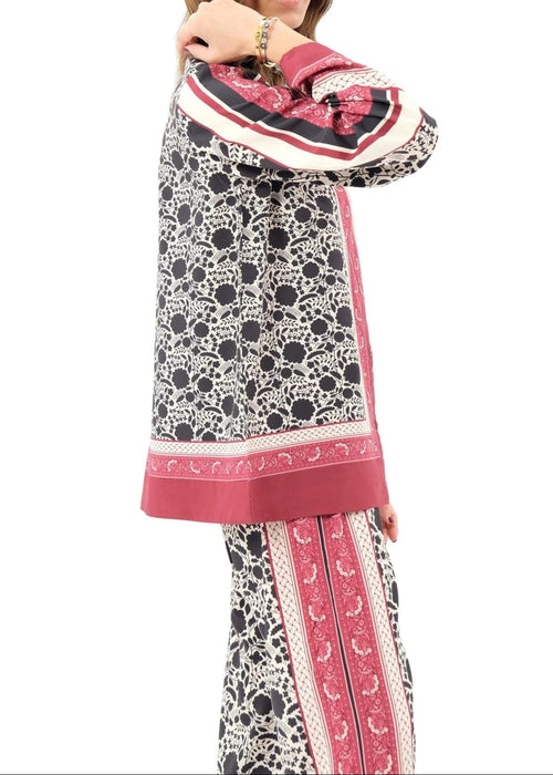 Ornate Elegance Superior Crepe Co-Ord Set