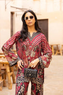 Maroon Majesty Co-Ord Set