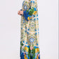 Luna Silk Blend Kaftan