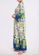 Luna Silk Blend Kaftan