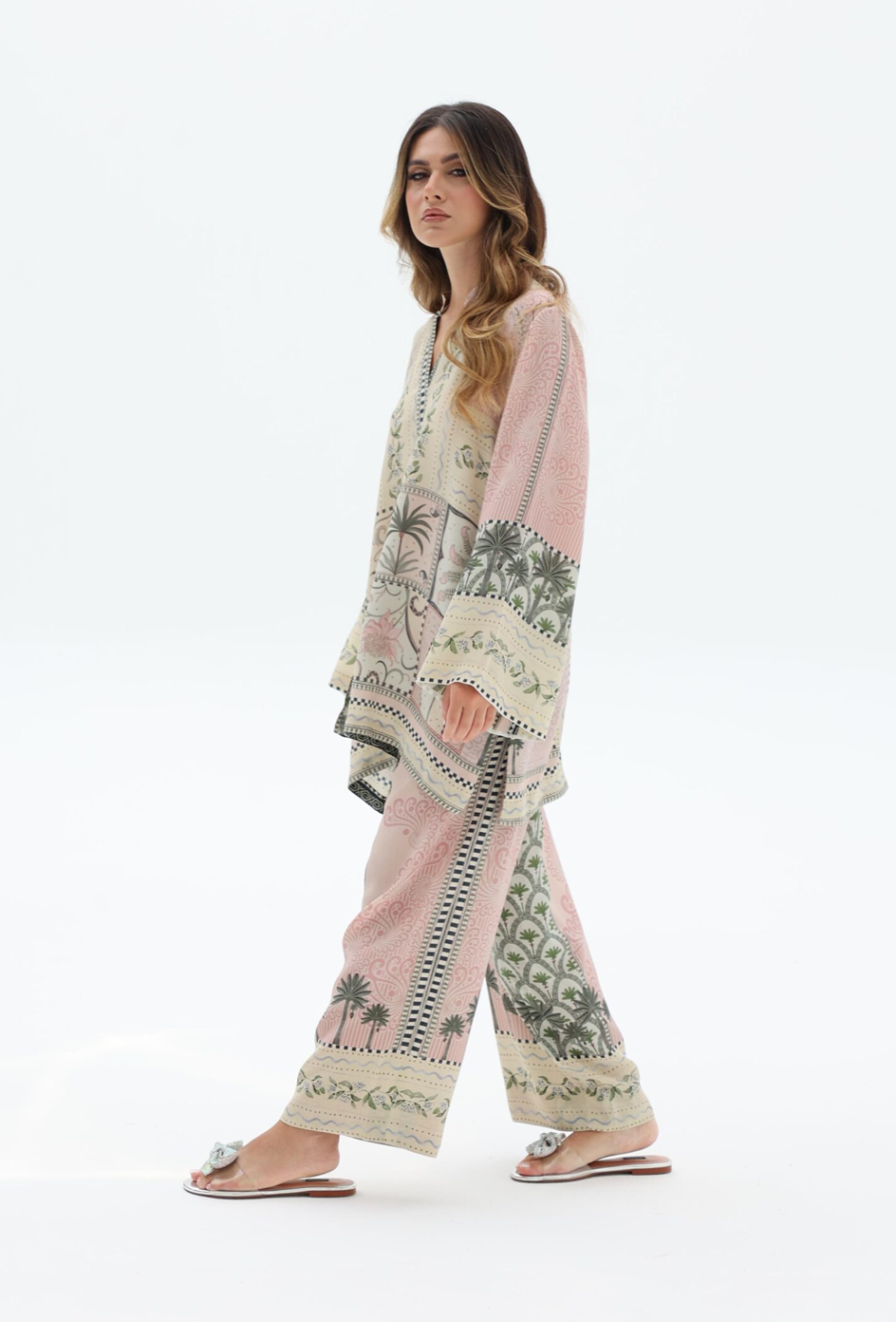 Palm Blush Co-Ord Set