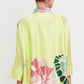 Lush Bloom Roman Silk Blend Top