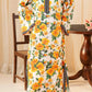 Golden Bloom Kaftan