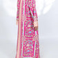 Majestic Bloom silk Kaftan