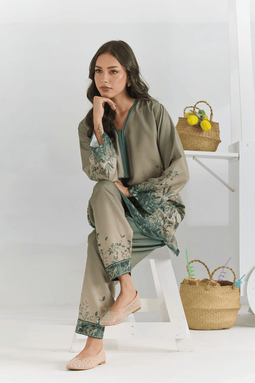 Olive Meadow Co-Ord Set