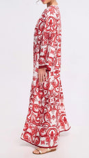 Mediterranean Silk Kaftan