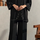 Noir Elegance Italian Cotton  Co-ord Set