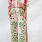 Floral Satin Set