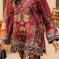 Crimson Luxe – Printed Co-ord Set