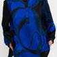 Midnight Waves Roman Silk Blend Top