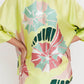 Lush Bloom Roman Silk Blend Top