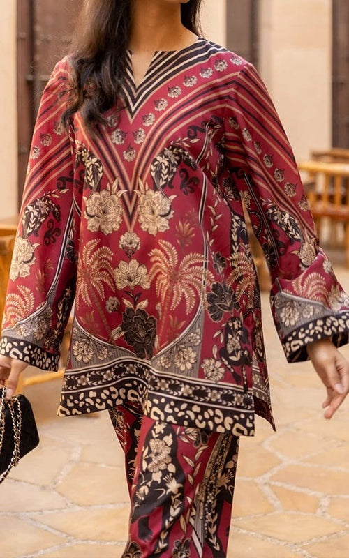 Maroon Majesty Co-Ord Set