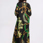 Regal Charm Silk Kaftan