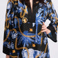 Midnight Luxe Silk Kaftan