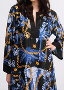 Midnight Luxe Silk Kaftan