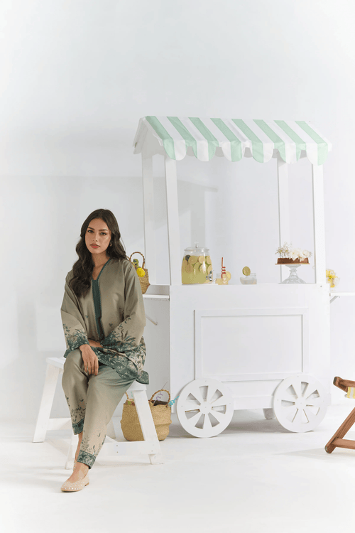 Olive Meadow Co-Ord Set