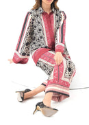 Ornate Elegance Superior Crepe Co-Ord Set