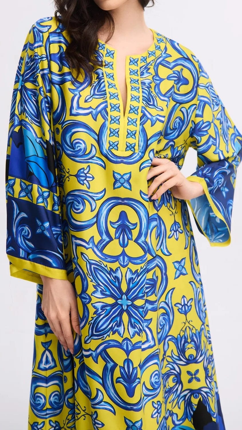 Majestic Mosaic Kaftan